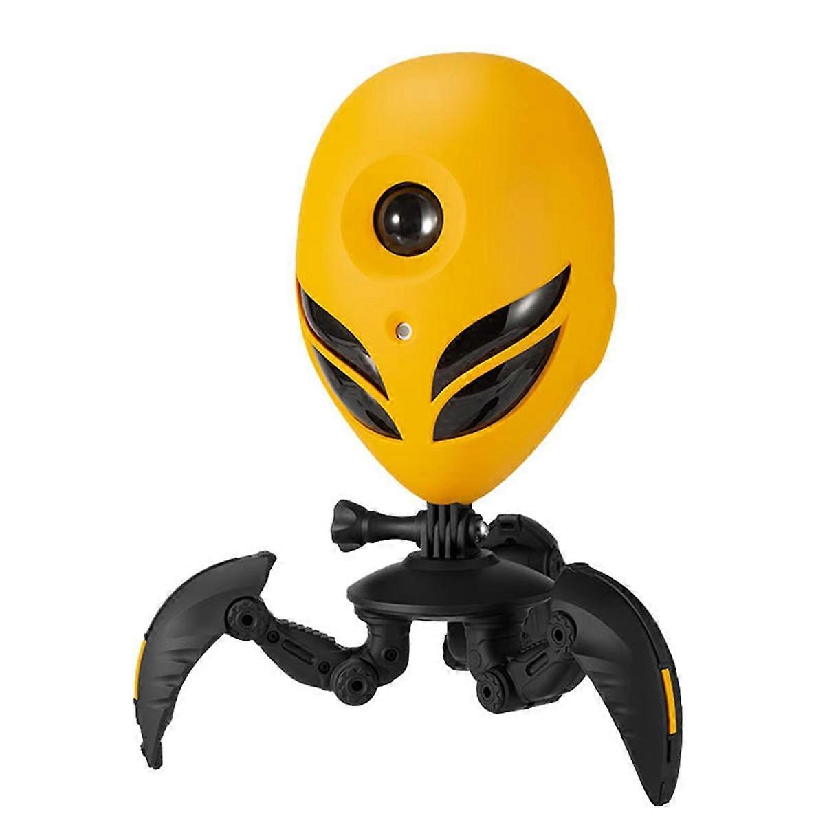 LED Star Projection Lamp Projector Interactive Atmosphere Night Light Space Man Bedroom Desktop Decor Child Gift Yellow