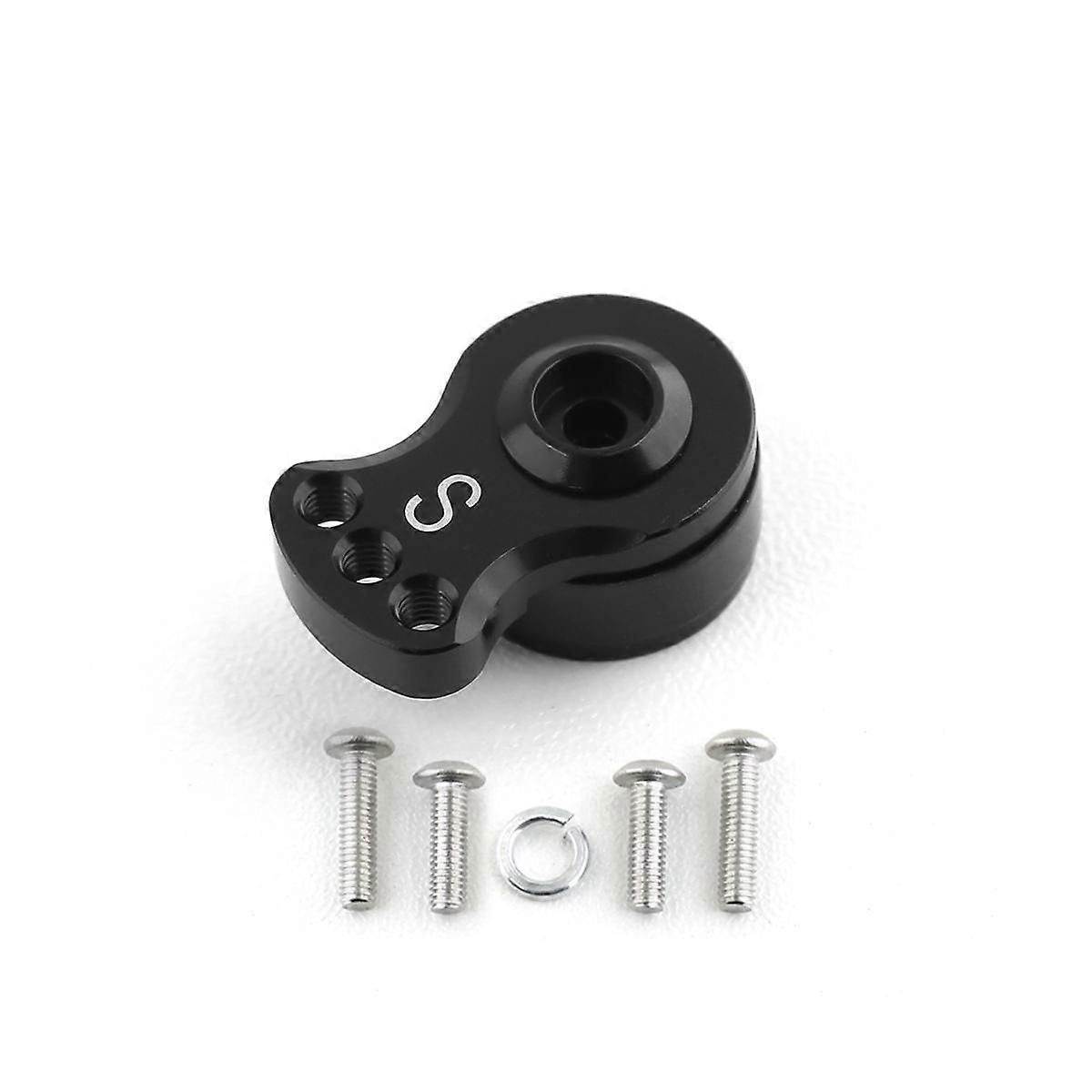 Metall 25T Einstellbares Servo-Saver-Armhorn für -4 axiale SCX10 1/10 RC-Hubschraubermodell-Bootsteile,4