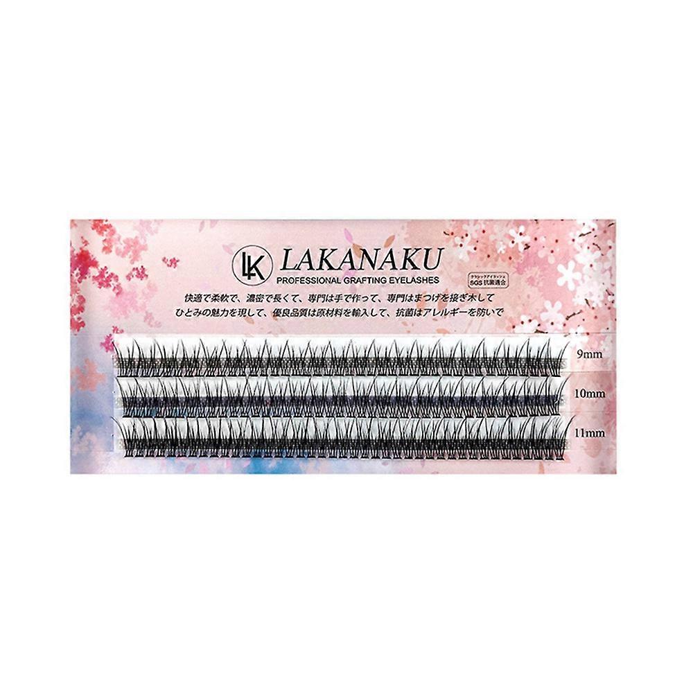 False Eyelashes A Shaped Fishtail Eyelash Extensions Natural Segmented Eyelashes
