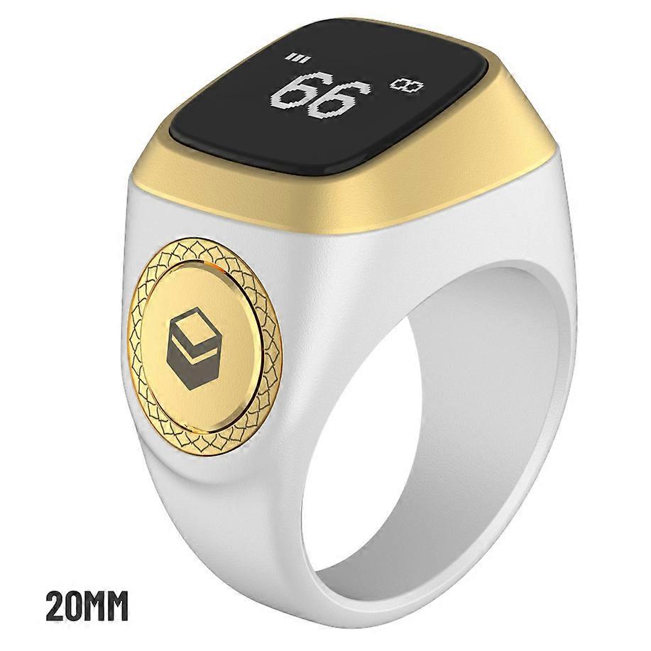 Smart Tasbih Tally Counter Ring for Muslims Zikr Digital Tasbeeh 5 Prayer Time