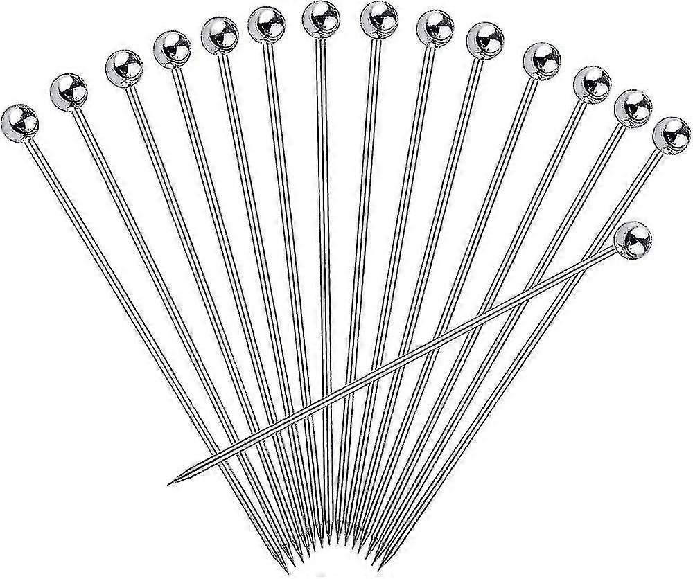 15pcs Cocktail Picks, Upgrade Edelstahl