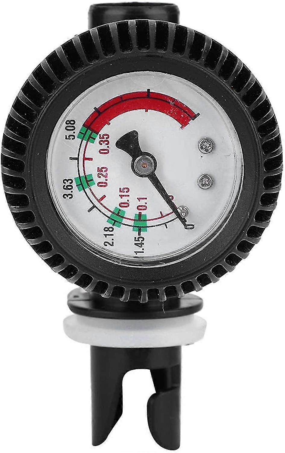 Barometer Gauge, Inflatable Boat Gauge, Safety Barometer Air Gauge Inflatable Kayak Boat Surfboard Pump Set, For Long Hose Adapters