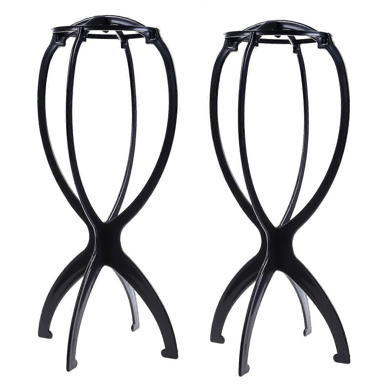 2 Pcs Folding Wig H Hat Cap H D Display Tool Wig Dryer