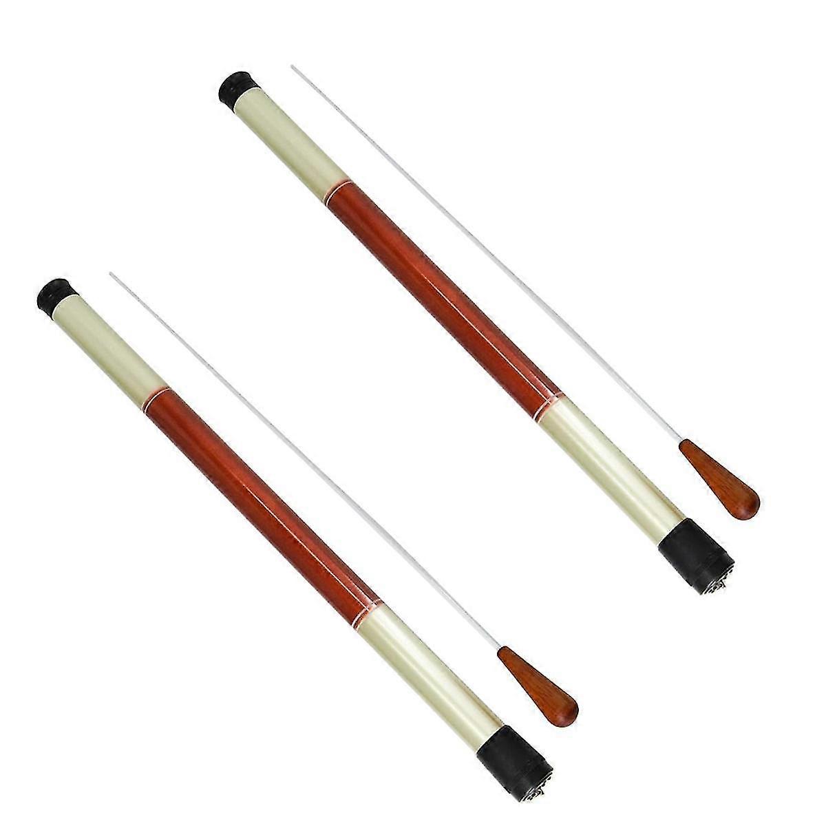 2pcs音楽指揮者音楽指揮者オーケストラ指揮者木製ハンドル