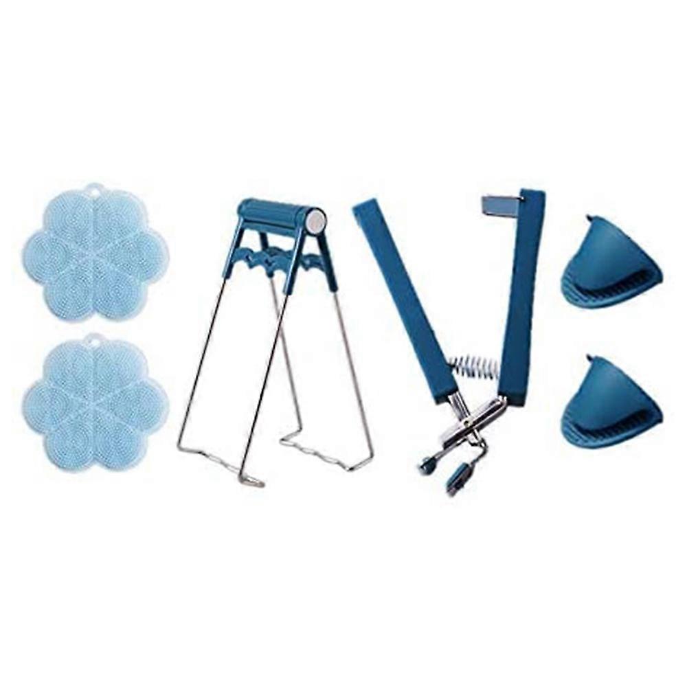Clamp Tank Lifter Set    blue Six  piece