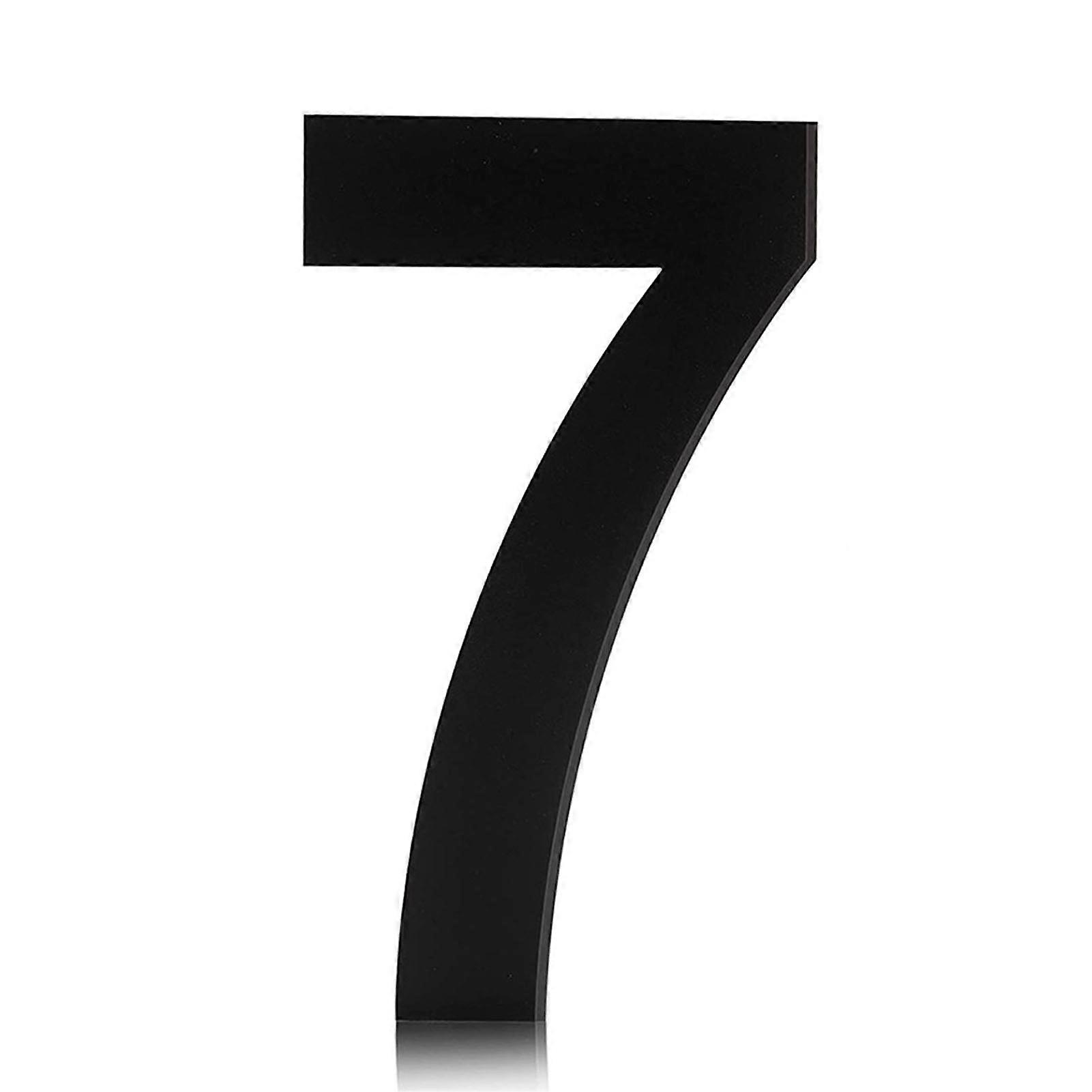House Door Number Punch Free Self-adhesive Rustproof Corrosion Resistant Easy Installation Garden Door Address Number KAESI