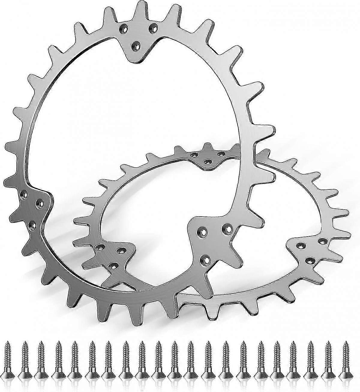 Aluminiowe kolce Ulepszenie trakcji pasuje do kosiarki Husqvarna Automower 420/320/430x /435x /440/450x z gratowaniem i kolcem koła darni 255 mm do kosiarki poza kołem A