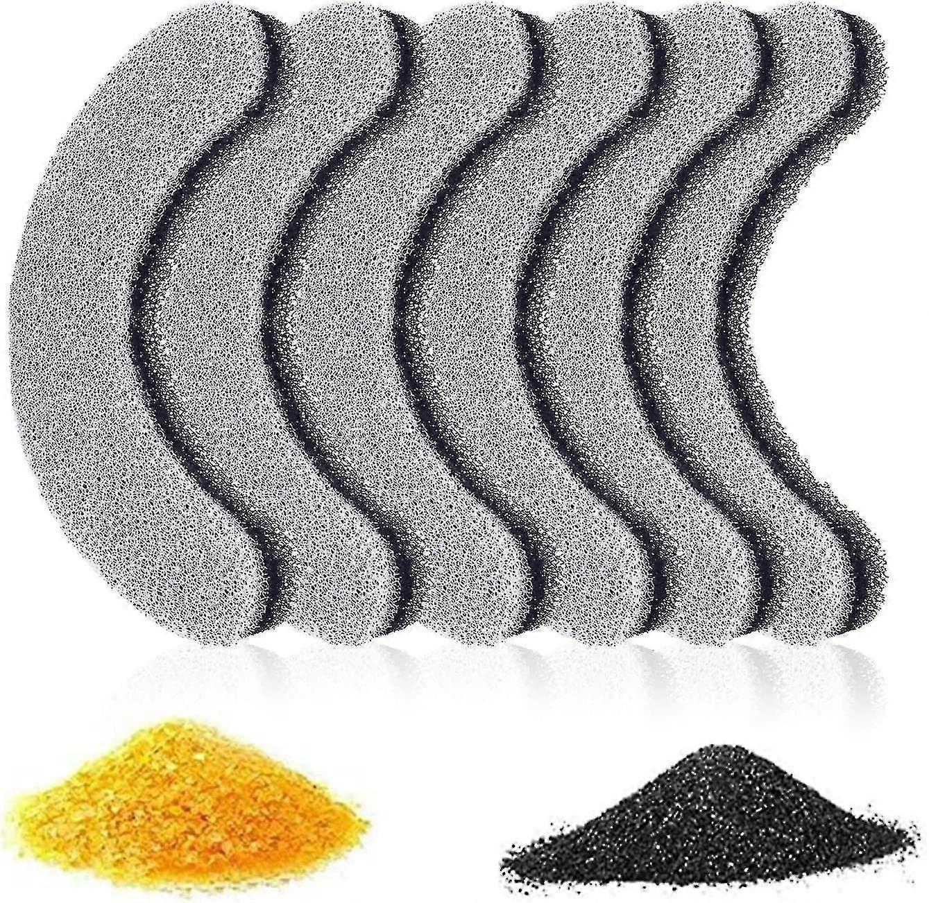 Cat Water Fountain Filter, Cat And Dog Water Fountain Filter, Pet Fountain Replacement Filters With Resin And Activated Carbon (6 Pack)