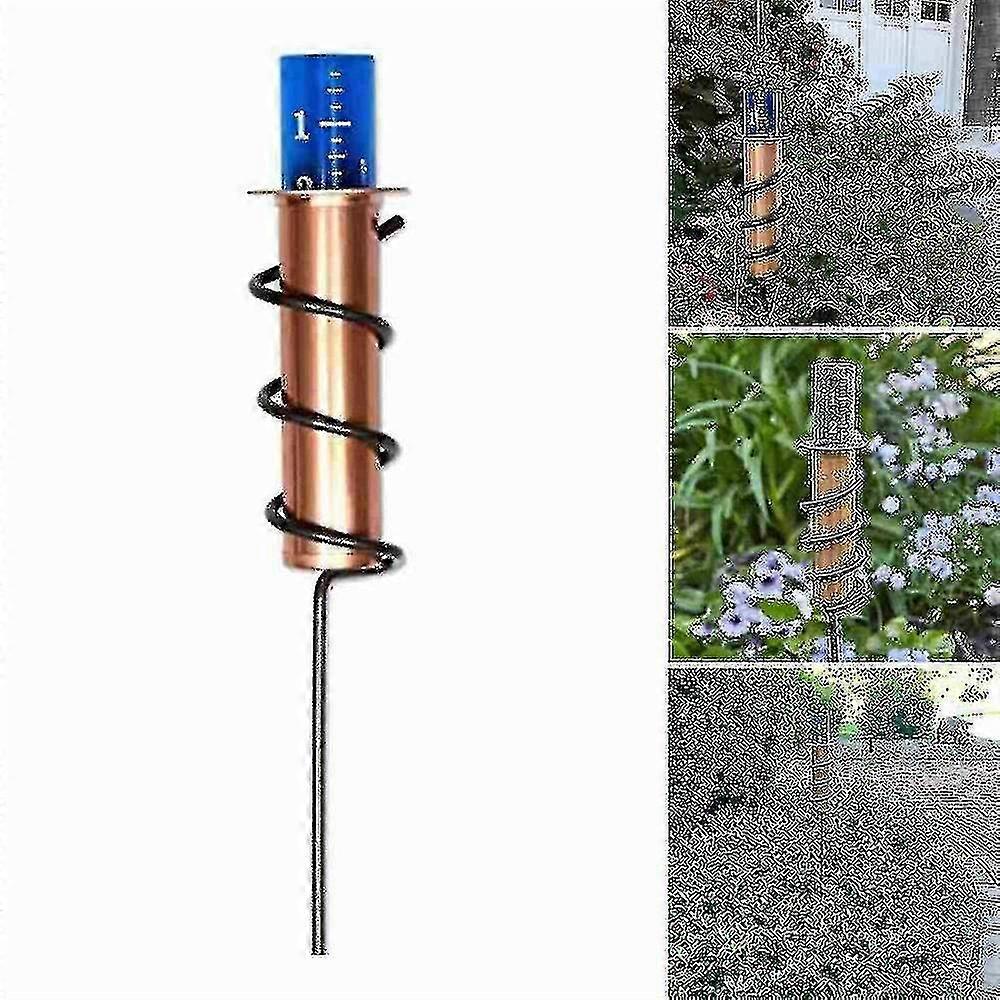 Rain Gauge Copper Accurate Floating Rain Gauge For Yard & Garden