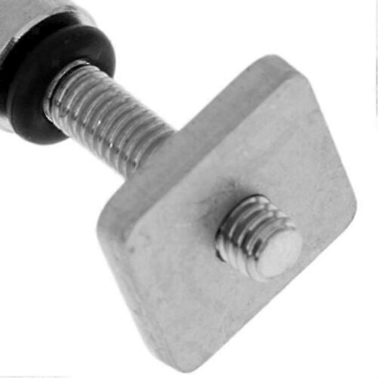 Thumb Screw Set Surfboard Longboard Sliding Fin Screw & Fin Plate Replacement Kit For Stand Up Paddle Body Board (3pcssilver)