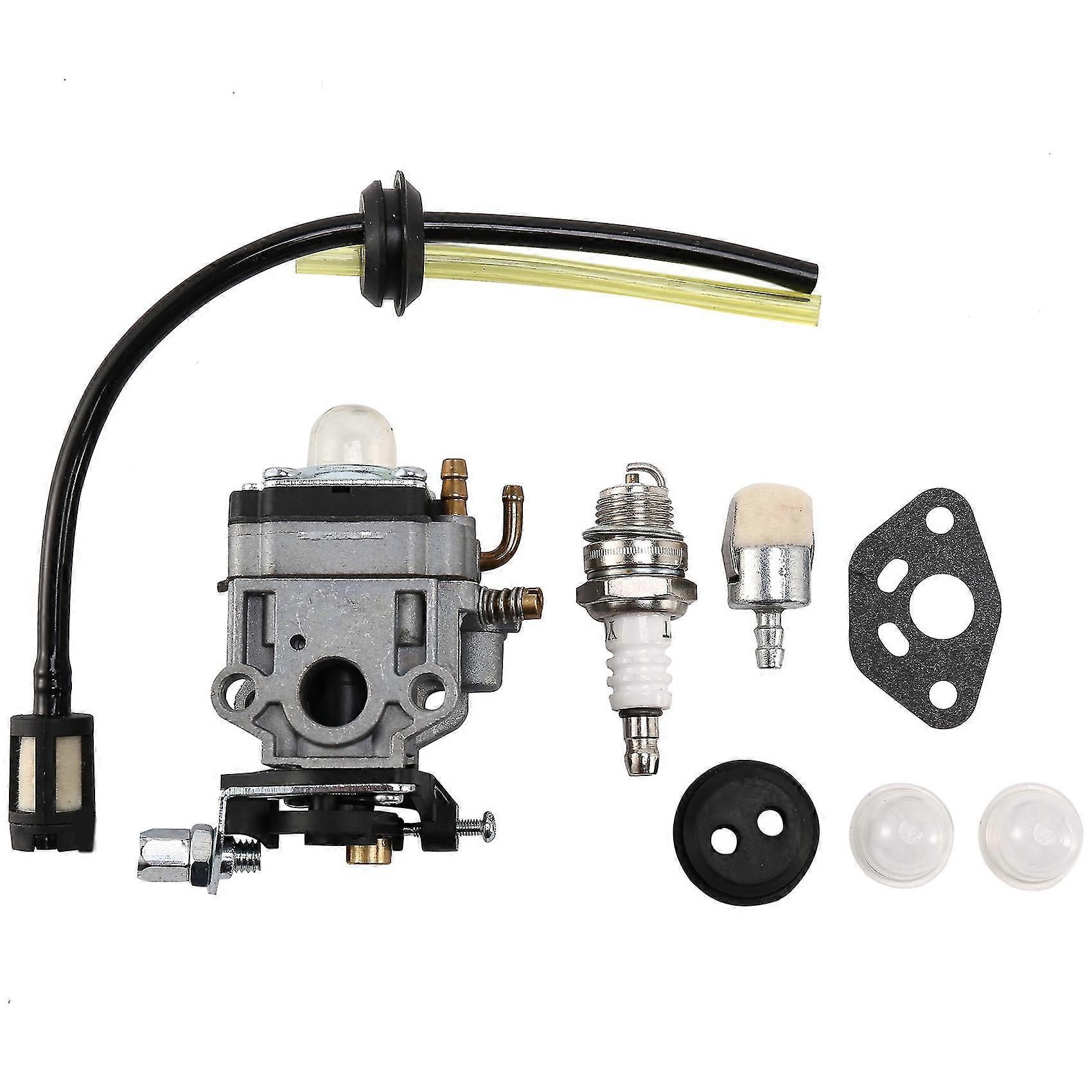 Carburetor For Th23 Th26 Th34 23cc 25cc 26cc 33cc 35cc Spark Plug Kit Replace