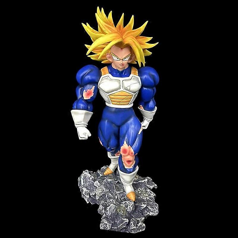 ドラゴンボールZ 超サイヤ人トランクス LED付きアニメフィギュア 33CM PVC GK フィギュア アクション スタチュー コレクティブルモデル ドール おもちゃ クリスマスギフト