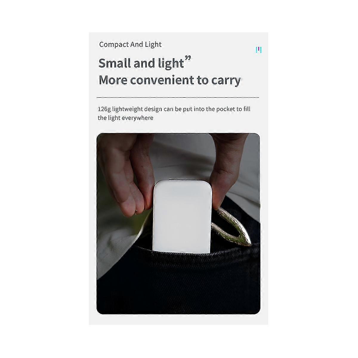Photography Lights LED Lights with Desktop Cell Phone Stand Direct Broadcast Fill Light RGB Ambient