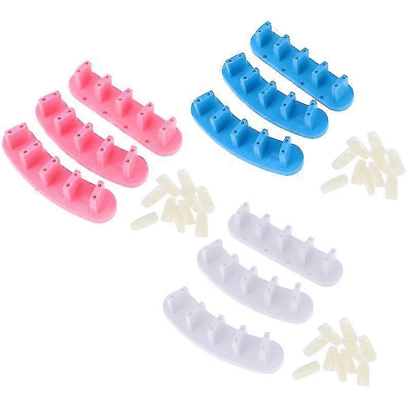 Plastic Display Rack For Nail Art Use