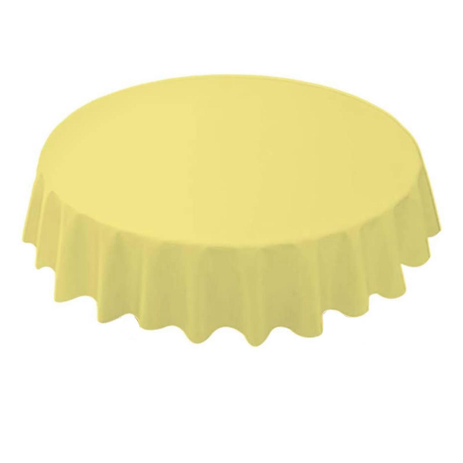 84 inch round tablecloth simple disposable polyethylene waterproof thickened household tablecloth