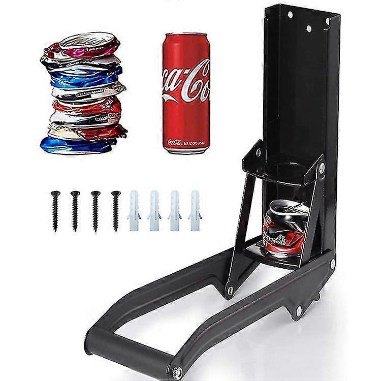 Can Crusher Wall Mounted Hand Pull Can Crusher 16 Oz.