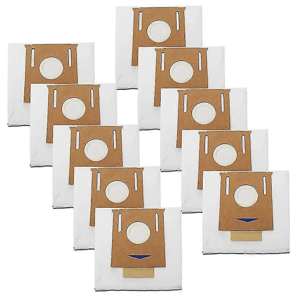 エコバックスディーボットT8アイビT8 T9 N8 Dx93、10パックのための使い捨てダストバッグ