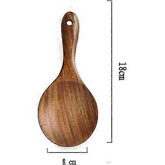 Cucchiaio in legno di Teak naturale o Acacia utensili da cucina Set con cucchiai
