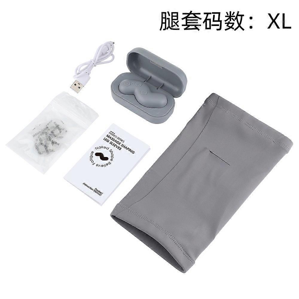 New Pulse TENS Massage Leg Set with Host 5 Mode 8 Strength Fat Burning Shaping Massage Instrument