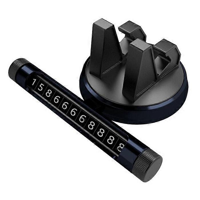 Multi-function Car Instrument Panel Mobile Phone Holder Temporary Parking Card