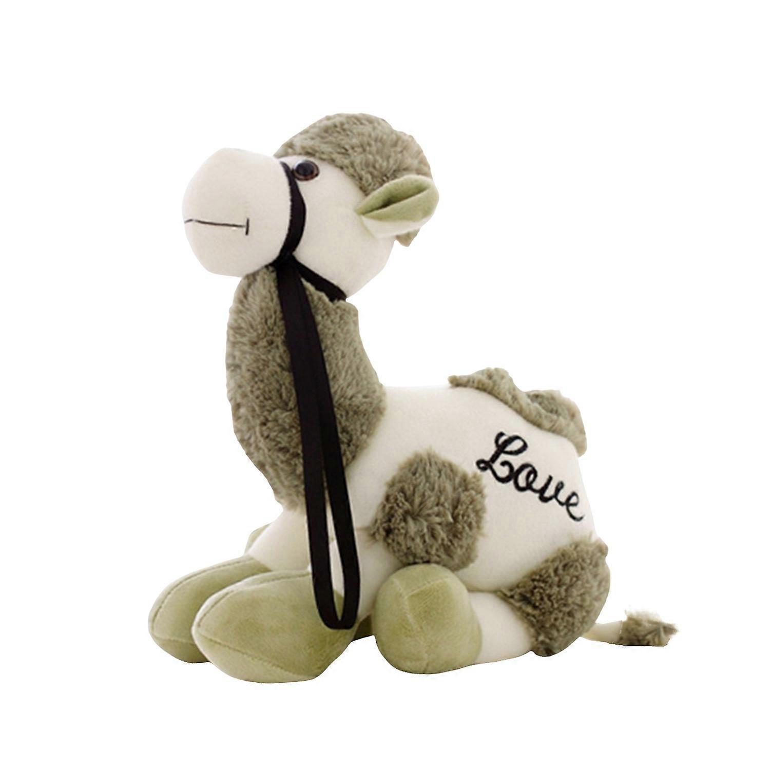 Camel Stuffed Animal Plush Toy Realistic Design Educational Doll Multifunctional Pillow Cushion