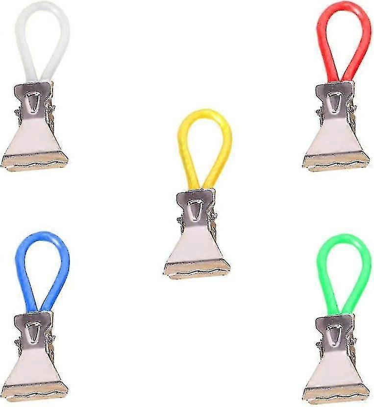 مشبك منشفة ، 5 قطع مشابك منشفة ، مشابك منشفة المطبخ ، مشبك تخزين منشفة المطبخ المعدنية ، للمطبخ ، الخزائن و أ