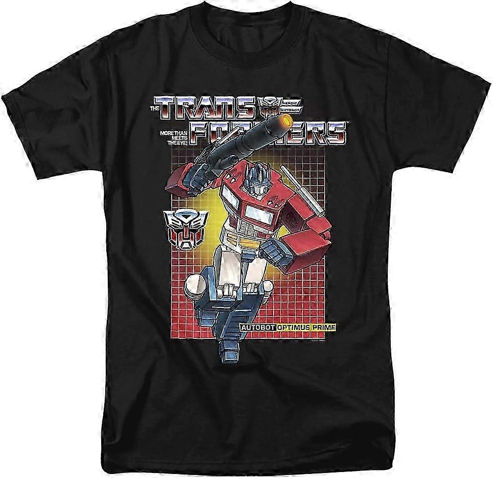 Transformers Optimus Prime Camiseta & Pegatinas Material retro de moda