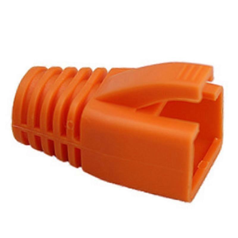 RJ45 Cat7 Caps Cat6A Network Ethernet Cable Connector Cat 7 Plug Protective R Boots Sheath Color OD