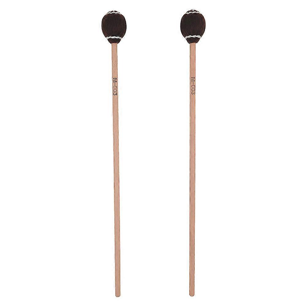 2pcs Marimba Hammers Maple Drumsticks Premium Drum Mallets for Marimba