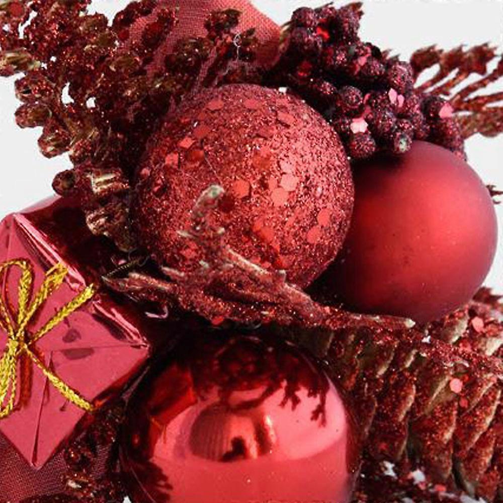 Christmas Bouquet Branch Artificial Spruce Pine Cone Branch compatible Decoration
