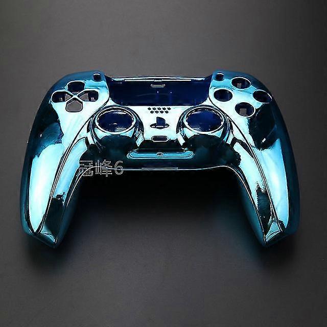 Chrome Glossy Replacement Front Housing Shell Touchpad & Decorative Trim Shell & Bottom Shell For Ps5 Playstation 5 Controller