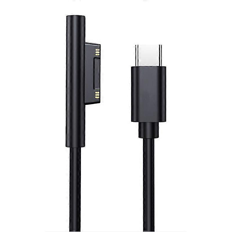 USB C امدادات الطاقة شاحن محول شحن كابل سلك لجهاز Surface Pro 7/6/54/3