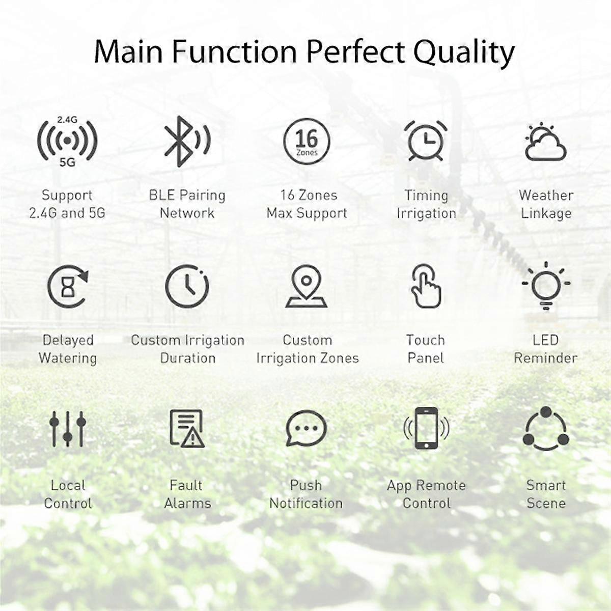 Tuya Wifi BT Smart Sprinkler Controller Gardening Automatic Irrigation Water Timer Automatic Wateri