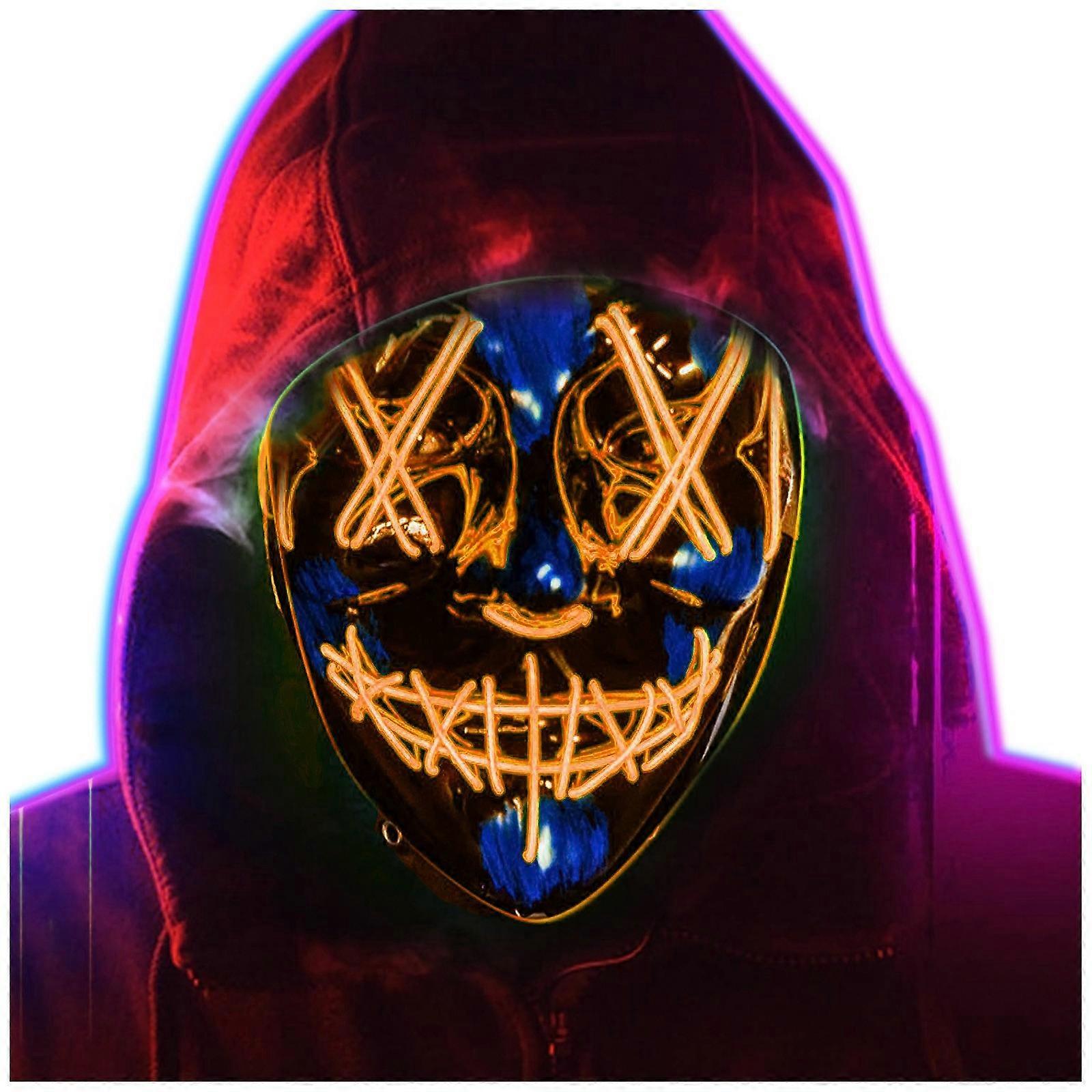 ILWHE LEDHalloweenMask LightUp