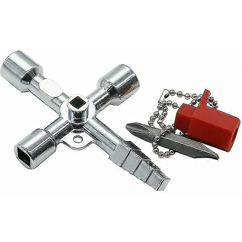 Universal Key Electrical Cabinet Triangular Key Square Key-ZZY