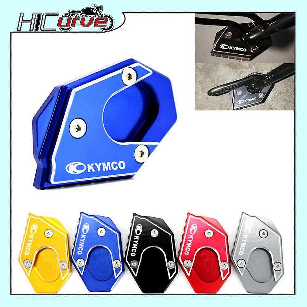 Για KYMCO Xciting 250 300 350 400 400i 250i 300i 350i CNC Kickstand Foot Side Stand Extension Pad Πλάκα στήριξης Μεγέθυνση βάσης