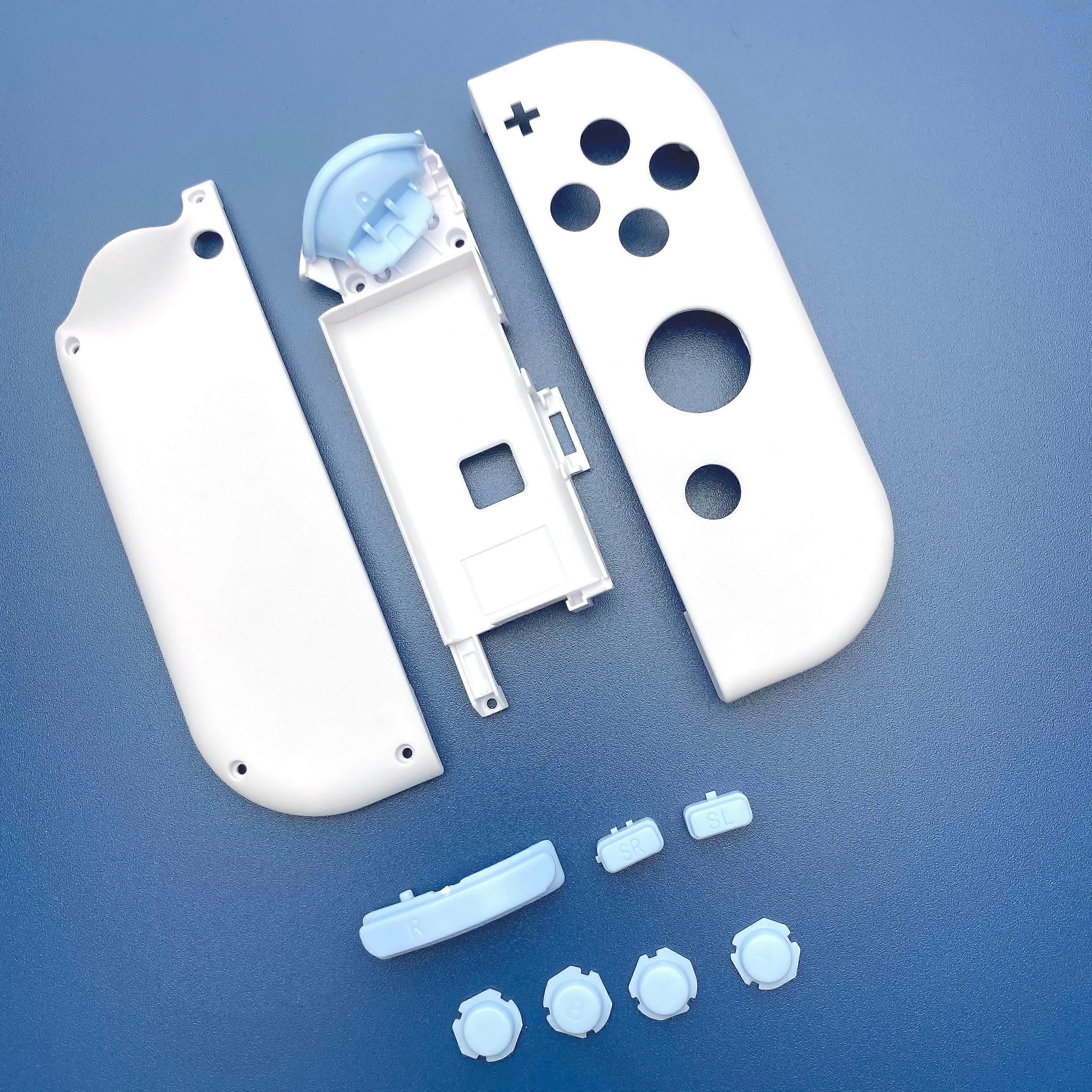 NS Joy Con Housing Shell Replacement Repair Kit Case For Nintendos Switch  Cover Housing Shell Console Front Middle Frame