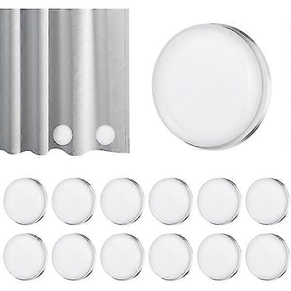 Shower curtain folded with silicone coating