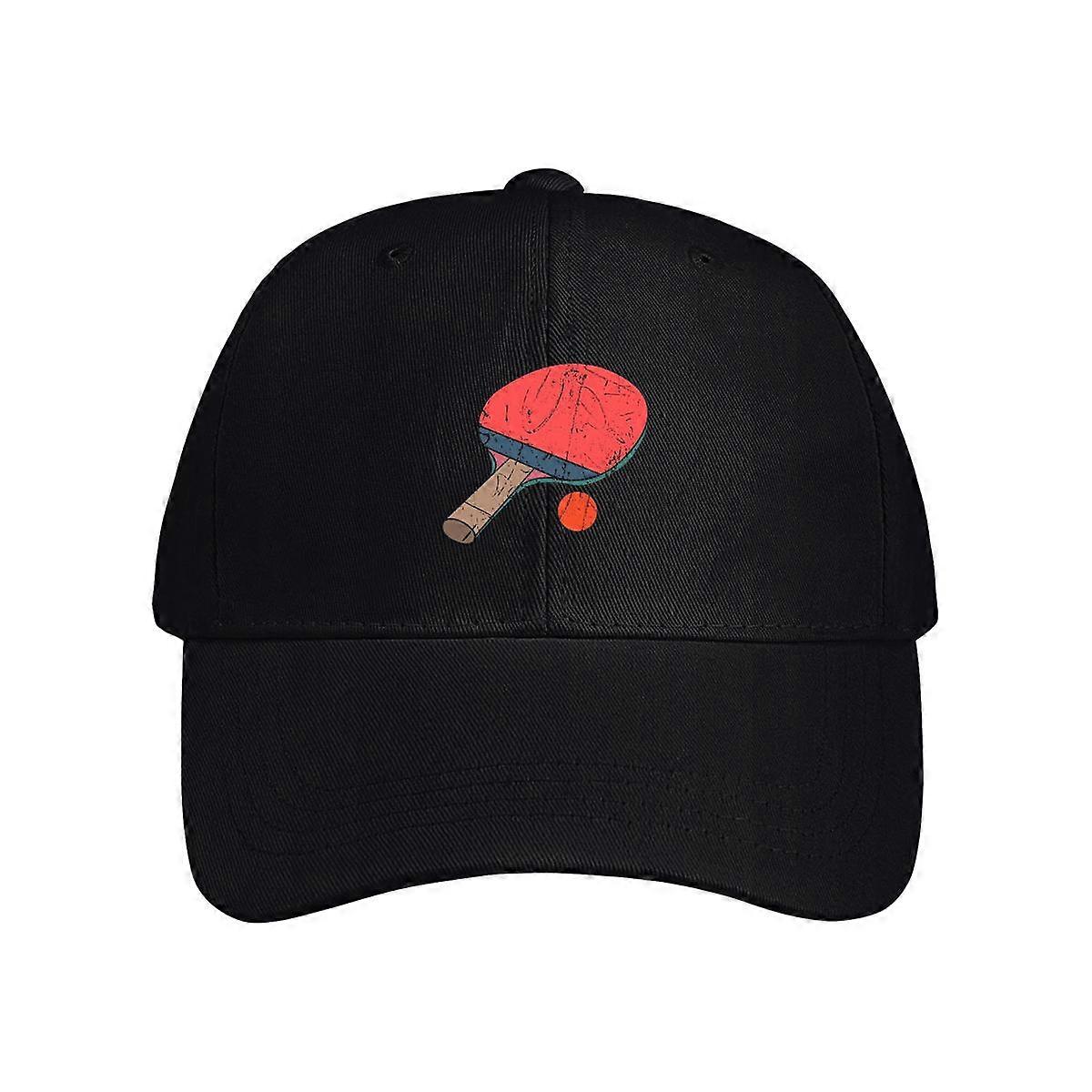 Table Tennis Retro Baseball Cap
