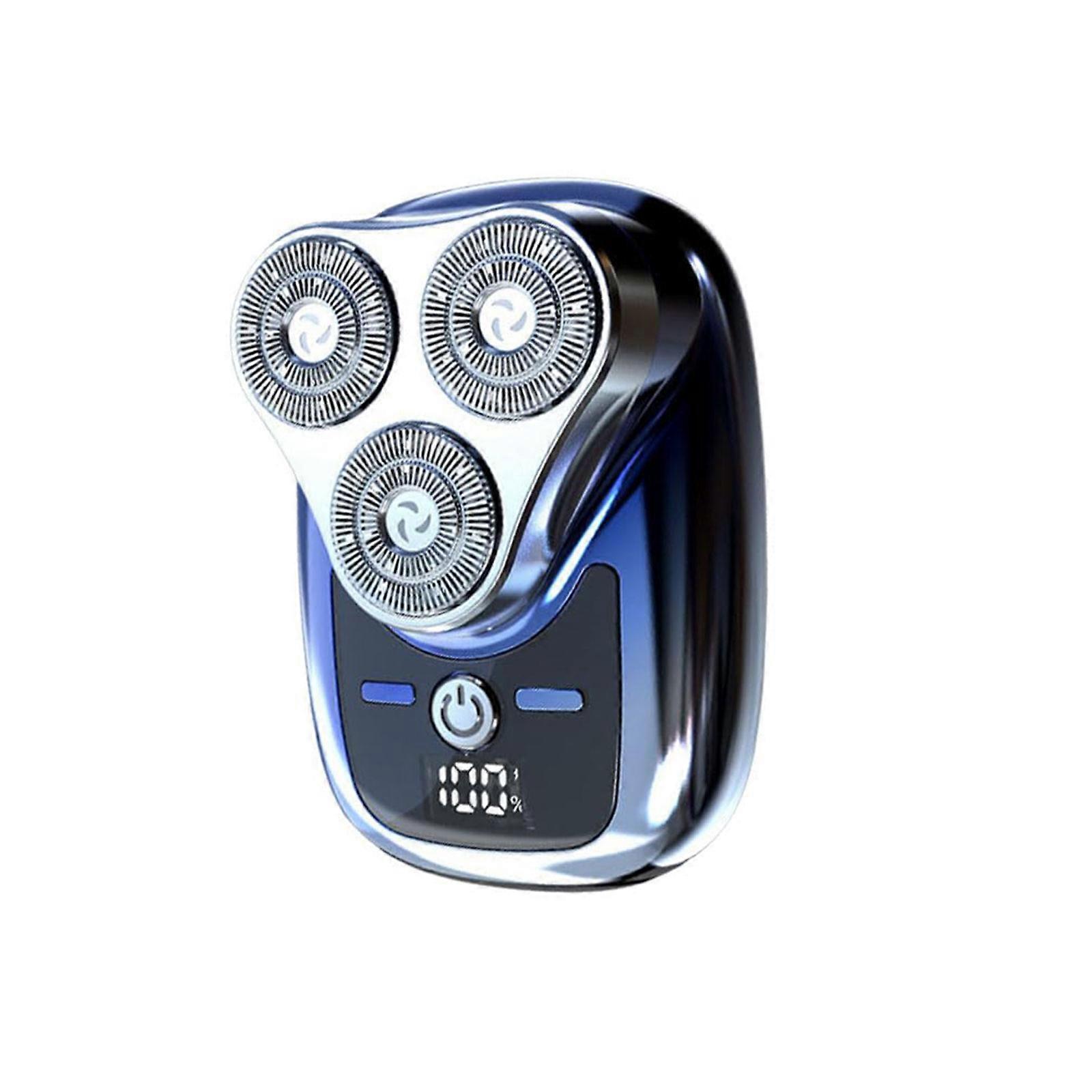 Rasoirs électriques pour hommes Tête chauve Rasoir Led Affichage 3 pouces charge plus rapide 5d flottant étanche, 100% nouveau