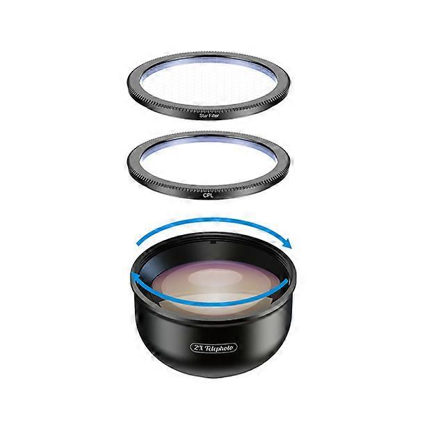 Universal Cell Phone Lens HD Mobile Camera Telephoto Portrait Lens 2X Telescope For iPhone Android All Smartphones