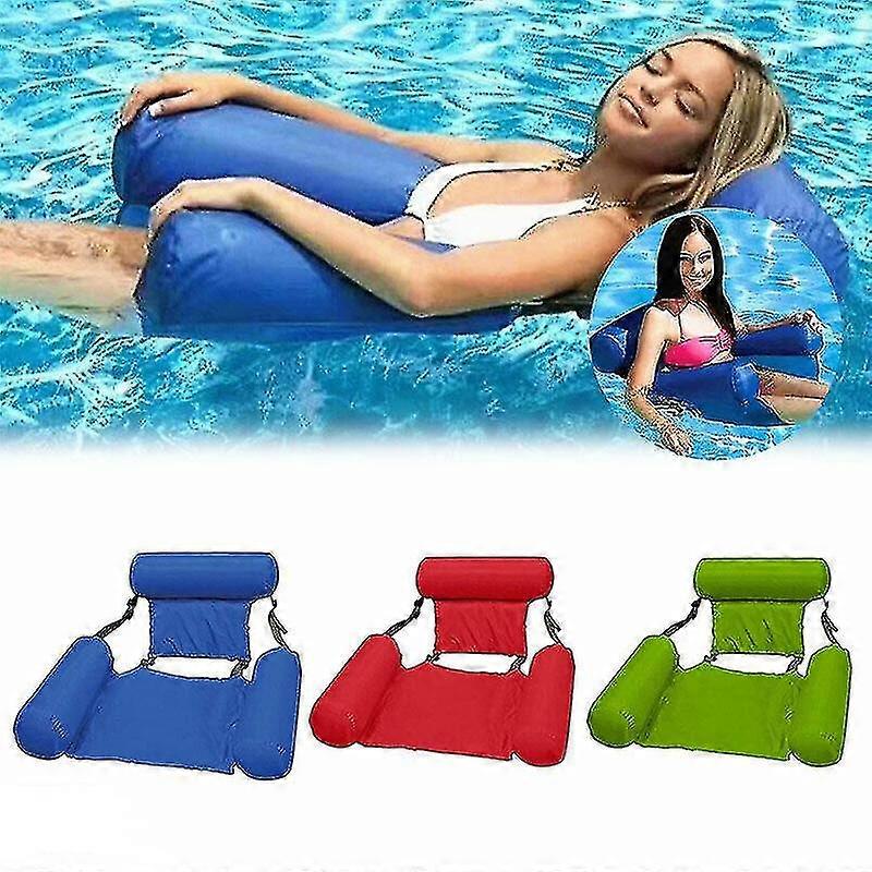 Lohill Inflatable Swimming Floating Chair Pool Seat Lounge Chair Beach Water Bed Summer