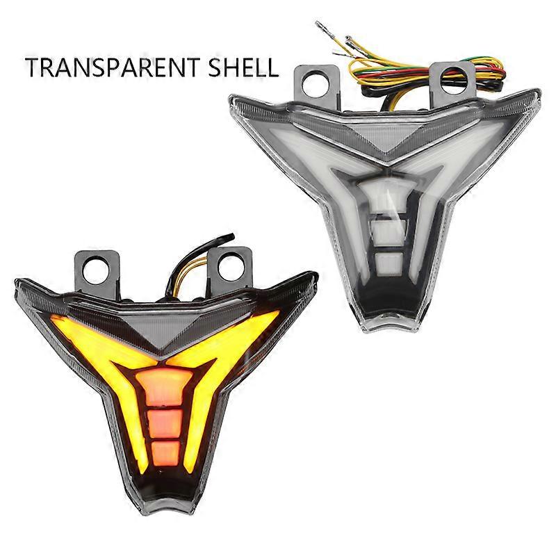 Motorcycle LED Tail Light For KAWASAKI Z1000 Z 1000 ZX-10R ZX 10R Ninja 400 250 Rear Brake Turn Signals Lights 2016 2017 2018Motor Vehicle Lighting