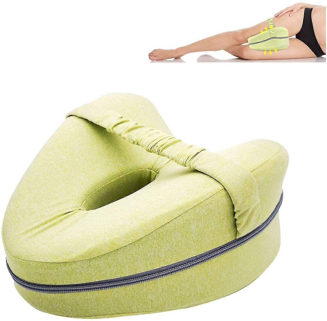 Orthopedic Pillow for Sciatica Relief (Yellow)