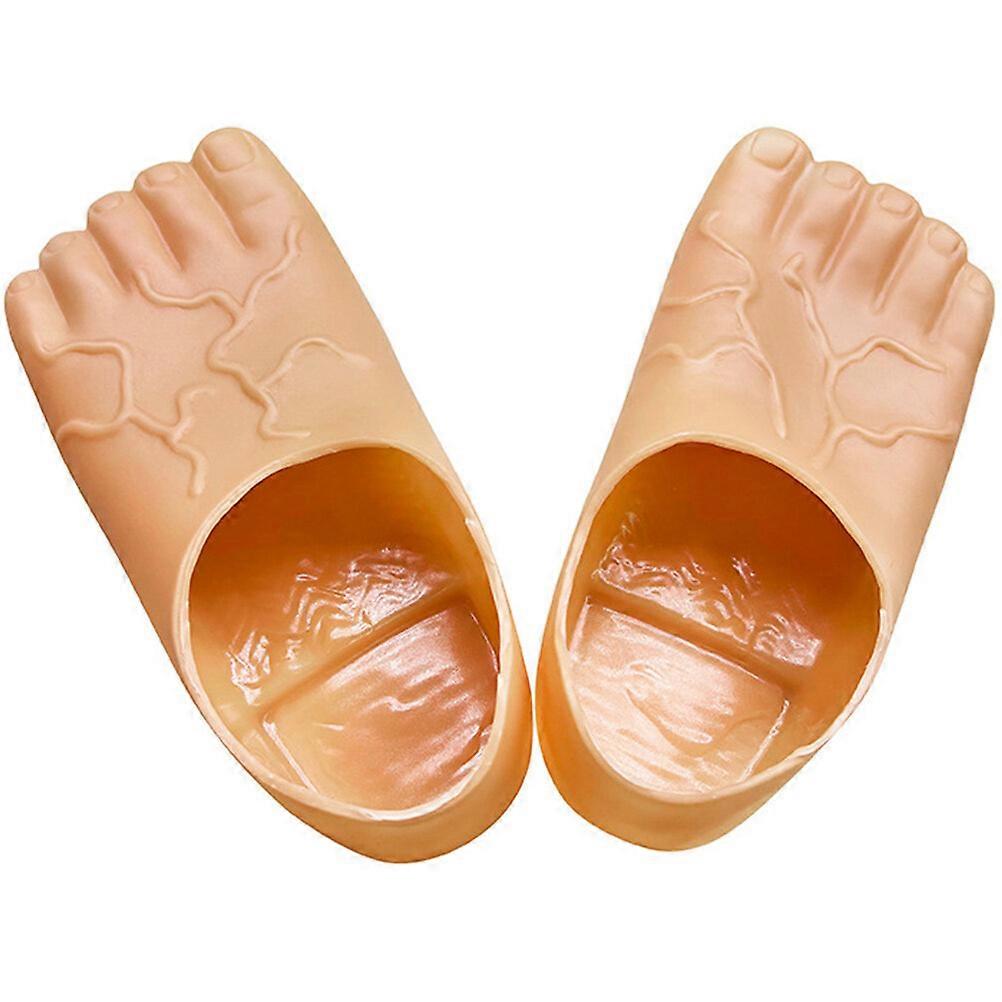 1 Pair of Giant Feet Slippers Giant Feet Covers Halloween Props Giant Feet Slippers