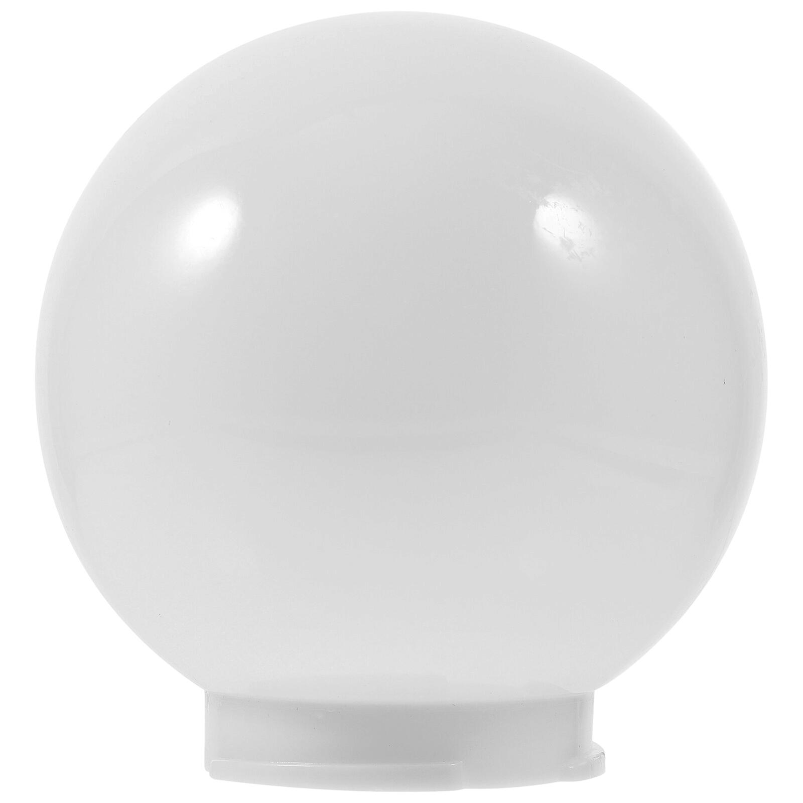 Globe Lamp Shade Fixture Ball Lamp Shade Post Mount Globe Light Fixture