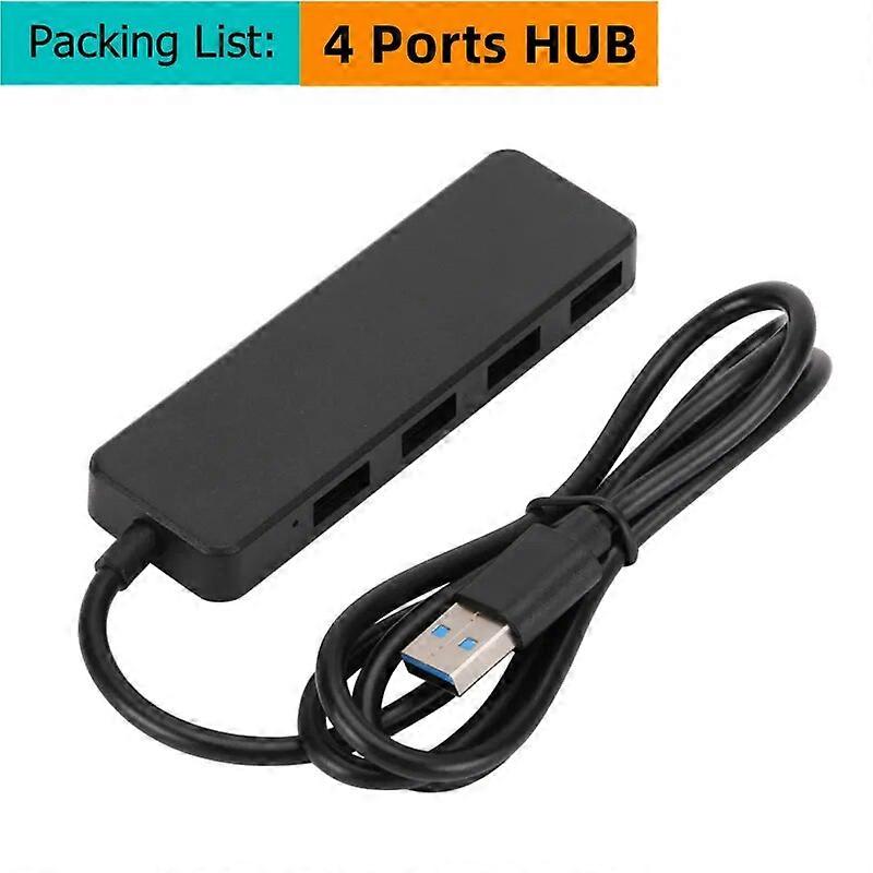 USB 3.0 High Speed HUB Multi USB Splitter 4 Ports Expander Multiple USB Expander Computer Accessories For Laptop PC Multiple Usb