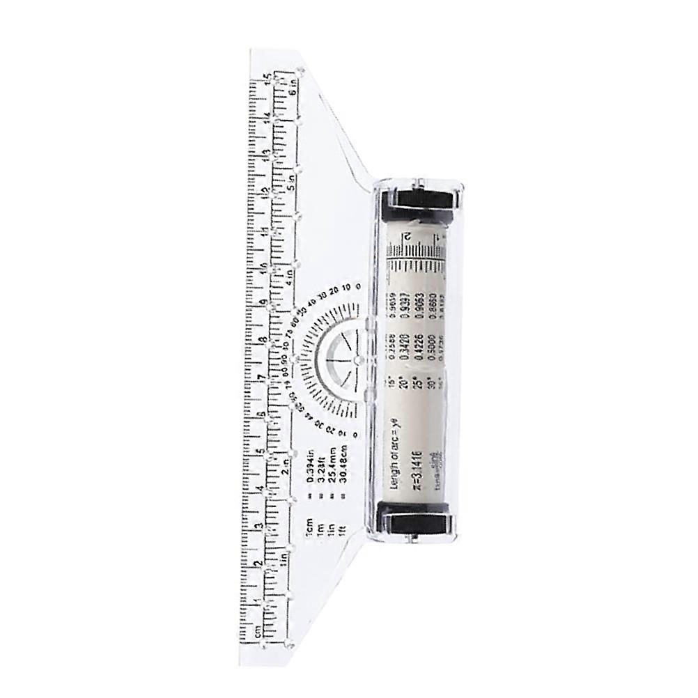 Multi-purpose Rolling Ruler Plastic Measuring Rolling Ruler for Drawing Design