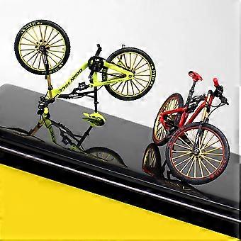 Modello di bicicletta 1:10 Scala realistica Lega Downhill Mountain Bike Giocattolo Regalo di compleanno | IT