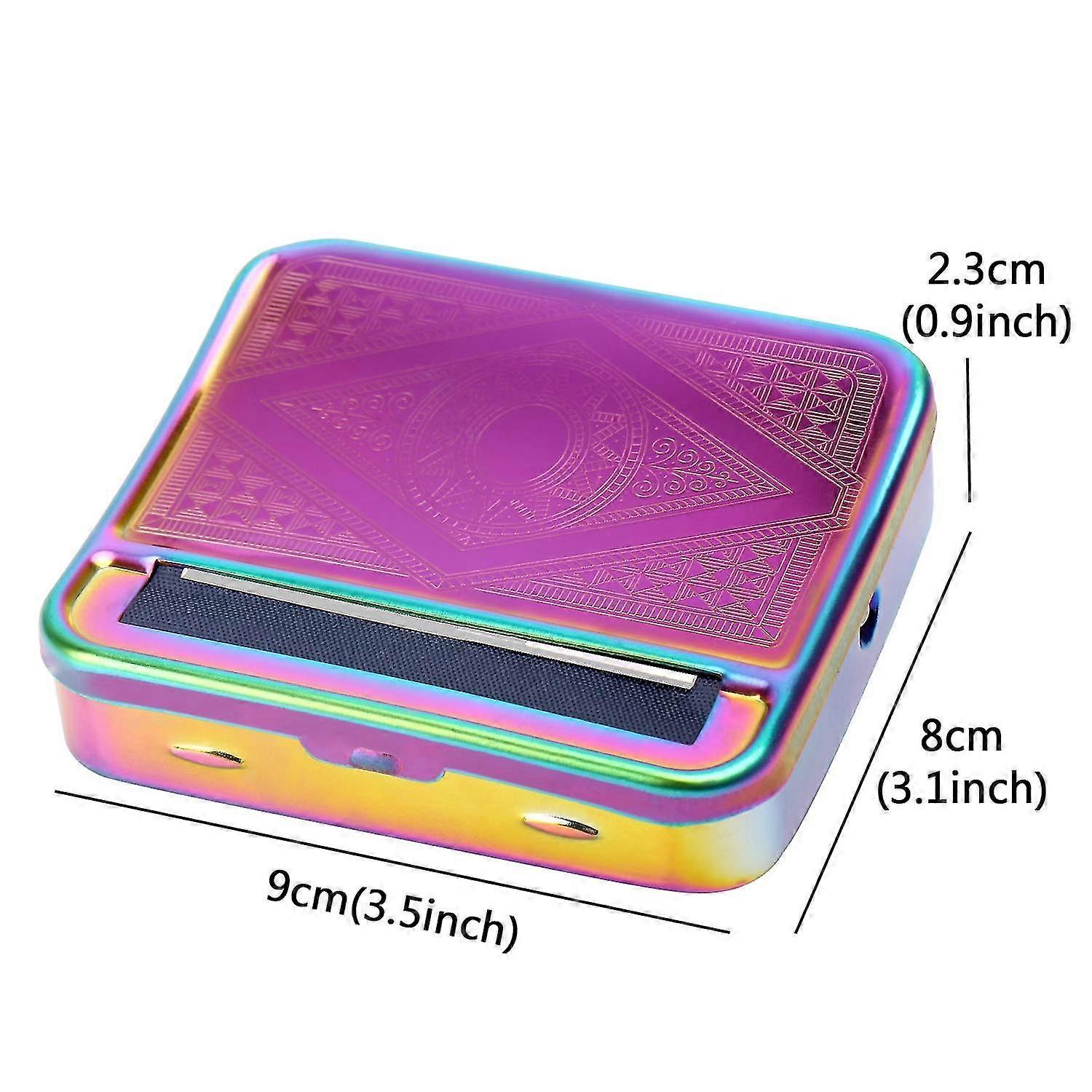 Automatic Rolling Box Cigarette Rolling Machine Portable Metal Box